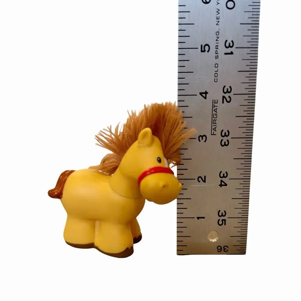 Measure Price Little People Touch And Feel Farm Horse 2005 Replacement Animal
